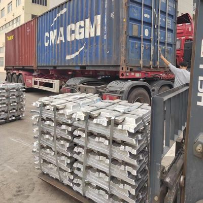 99.8% 99.7 Al A8 Aluminium Ingots Primary Aluminium Ingot 25kgs