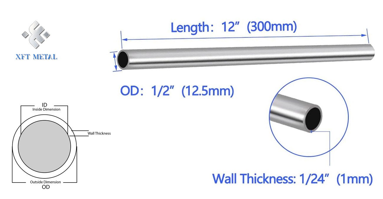 304 Stainless Steel Tube Size
